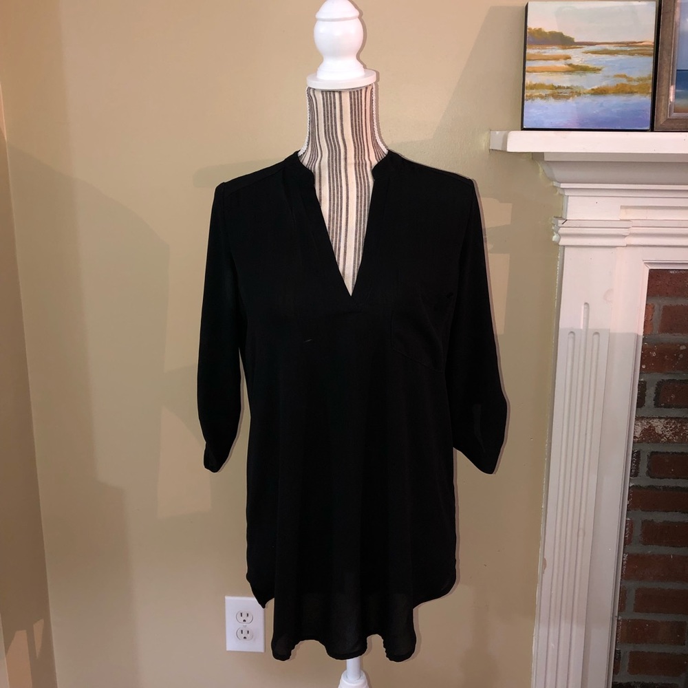 L U S H black tunic